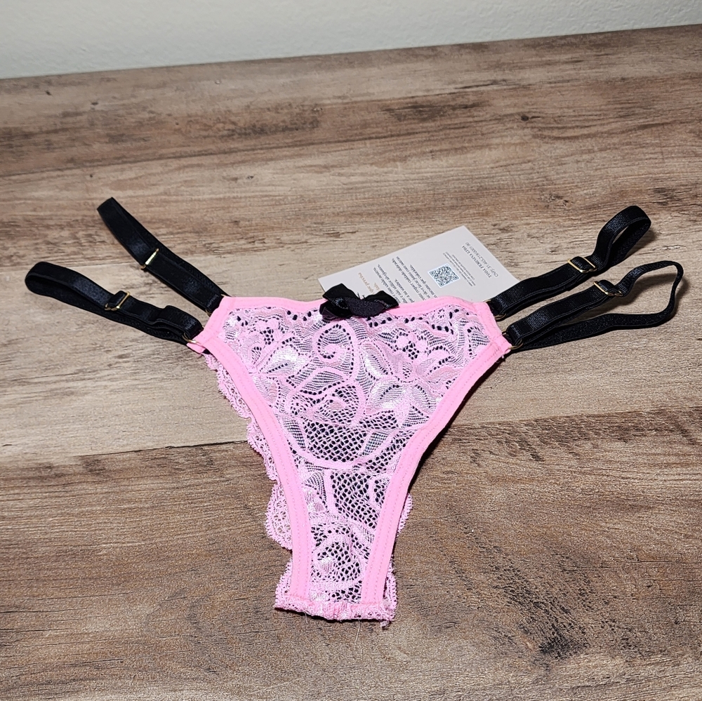 Very Sexy Pink White Black Panty Brazilian Lingerie